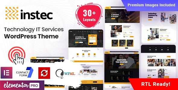 Instec – Technology WordPress Theme