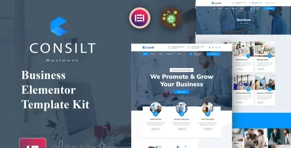 Consilt – Business & Consulting Elementor Template Kit
